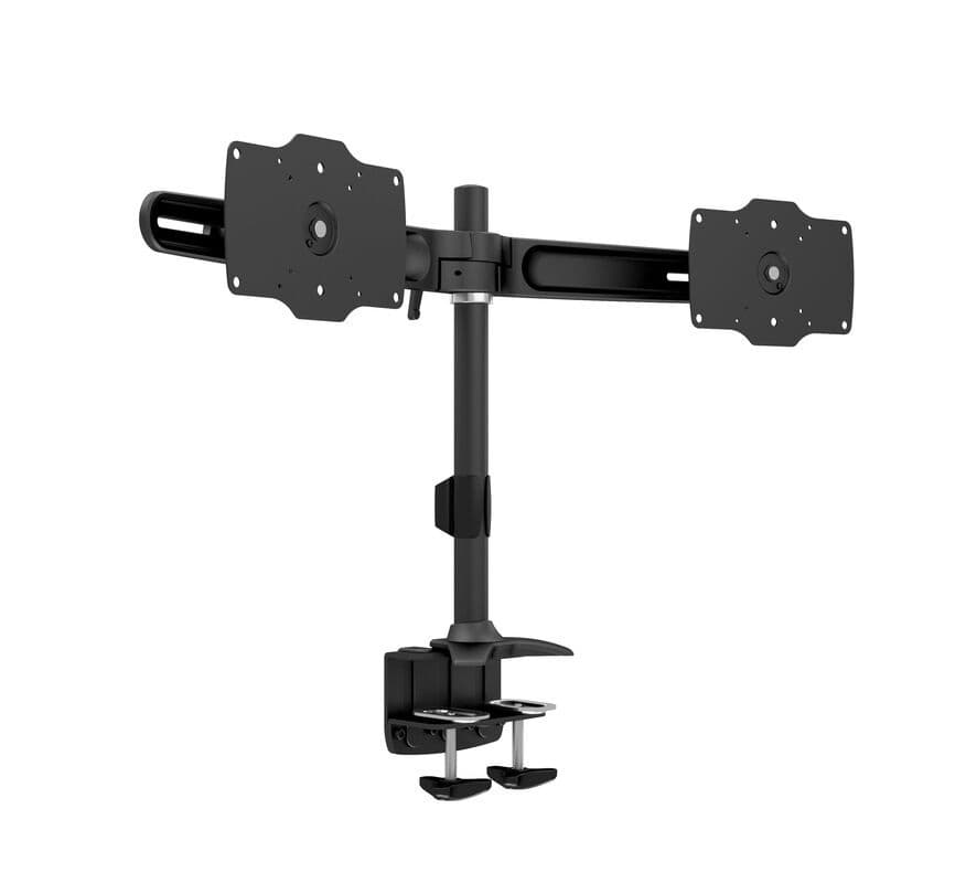 Suport 2 LCD de masa Multibrackets MB-0365, 24"-32", max.15kg/ecran, negru