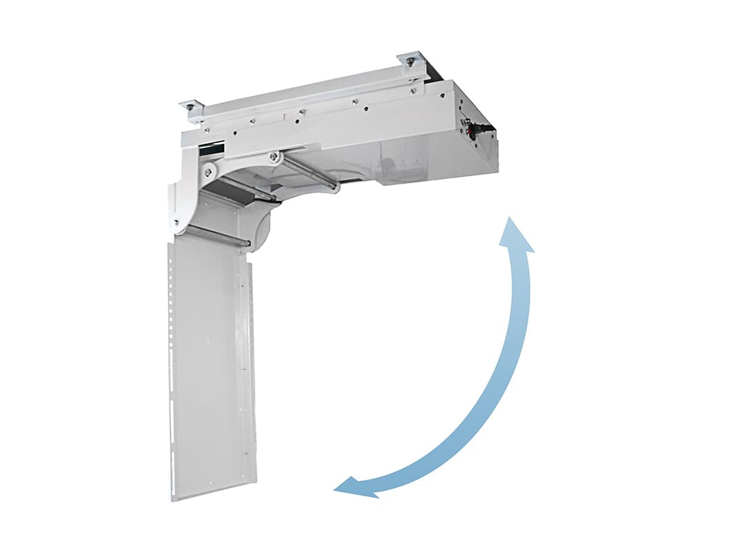 Suport TV motorizat de tavan incastrabil Multibrackets MB-9585, diagonala 32"- 75", max 50Kg, unghi inclinare -108° - 0°
