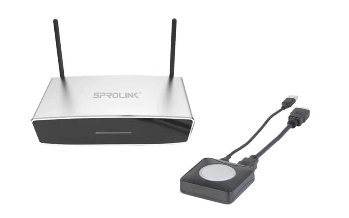 T9-Sis. de prezentare wireless, max.16 utilizatori, 9 imagini afisate simultan, 4 butoane USB-A incl., Airplay, Miracast