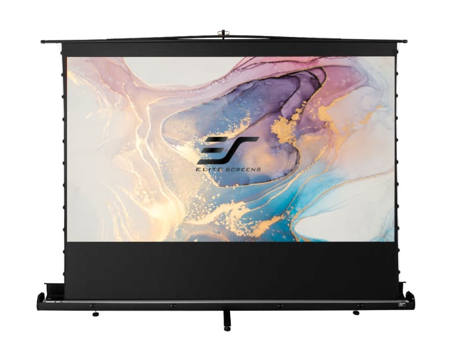 Ecran de proiectie portabil tensionat Pull Up, 268 x 155 cm, EliteScreens ezCinema FT123UH-CLR5-B33, format 16:9, ALR de