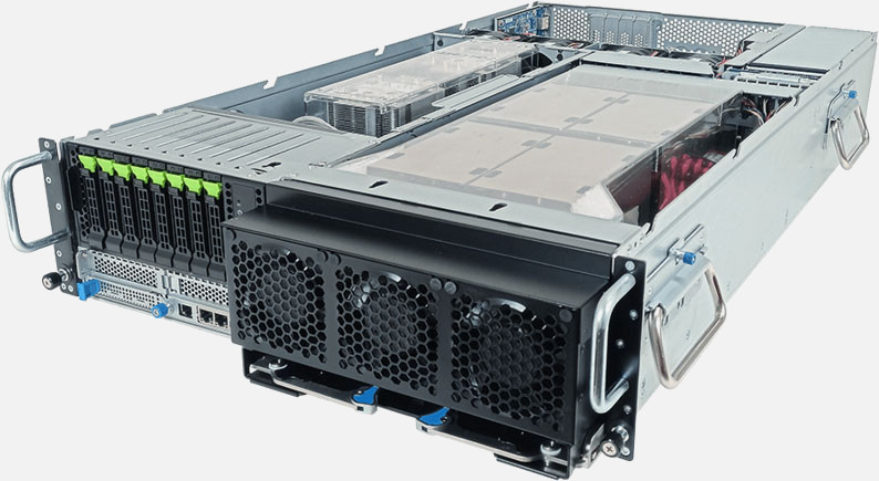 Gigabyte G363-SR0 — server 3U, 2× Intel Xeon Scalable, 8 bay-uri